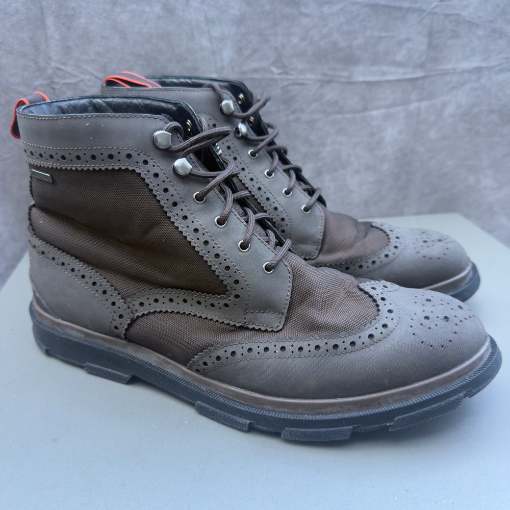 Swims Charles Waterproof Wingtip Boots Brown Mens Size 11